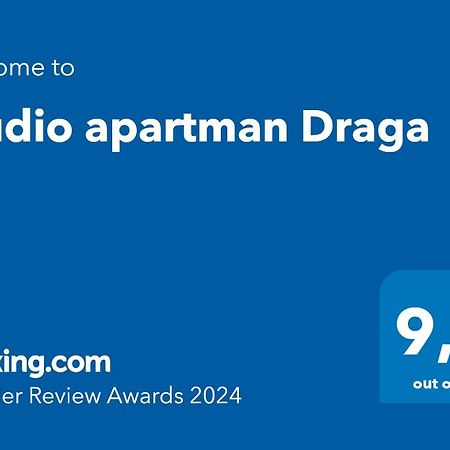 Studio Apartman Draga Velika Ludina Eksteriør billede